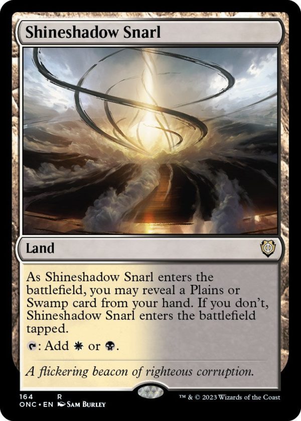 Shineshadow Snarl [Phyrexia: All Will Be One Commander] Online