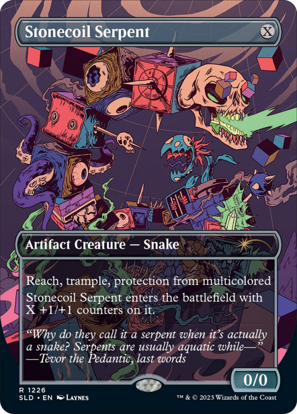 Stonecoil Serpent (Borderless) [Secret Lair Drop Series] Online