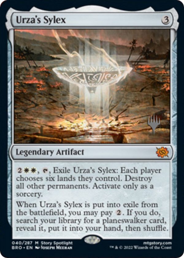 Urza s Sylex (Promo Pack) [The Brothers  War Promos] Online