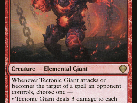 Tectonic Giant [Starter Commander Decks] Discount