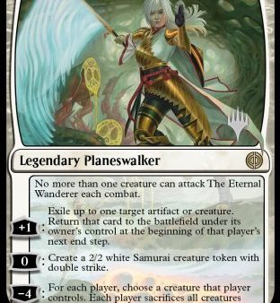 The Eternal Wanderer (Promo Pack) [Phyrexia: All Will Be One Promos] For Discount