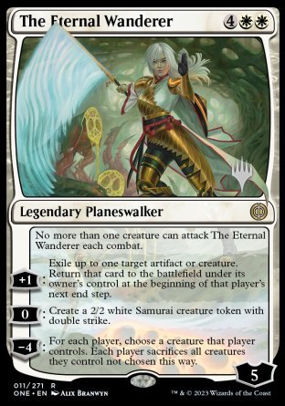 The Eternal Wanderer (Promo Pack) [Phyrexia: All Will Be One Promos] For Discount