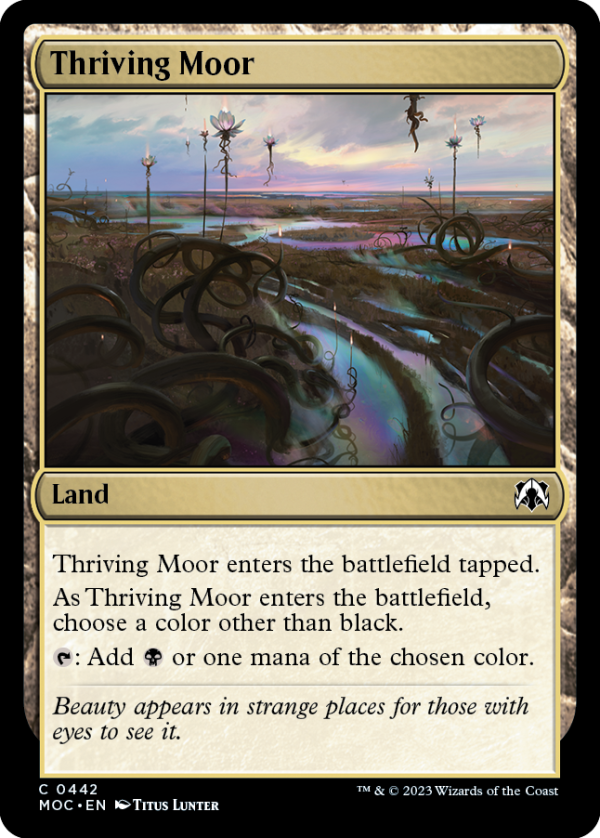 Thriving Moor [March of the Machine Commander] Cheap