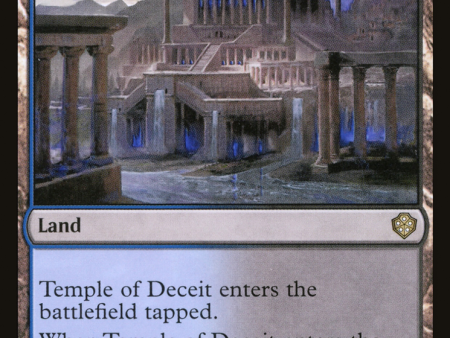 Temple of Deceit [Starter Commander Decks] on Sale