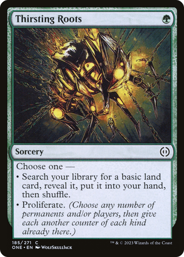 Thirsting Roots [Phyrexia: All Will Be One] on Sale