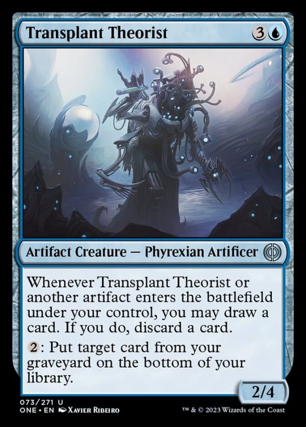 Transplant Theorist [Phyrexia: All Will Be One] Discount