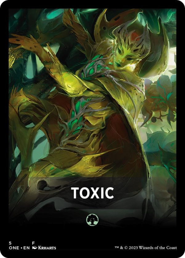 Toxic Theme Card [Phyrexia: All Will Be One Tokens] Fashion