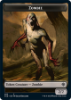 Zombie    Zombie Knight Double-Sided Token [Starter Commander Decks] For Sale