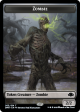 Zombie    Cat (003) Double-Sided Token [Dominaria Remastered Tokens] For Sale