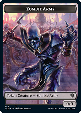 Zombie Army Double-Sided Token [Starter Commander Decks] Online