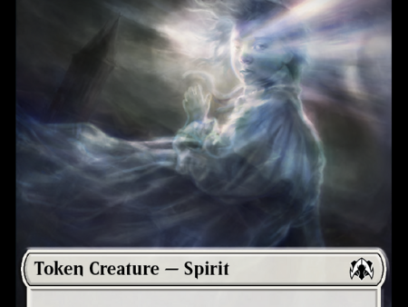 Spirt (9)    Treasure Double-Sided Token [March of the Machine Commander Tokens] For Sale