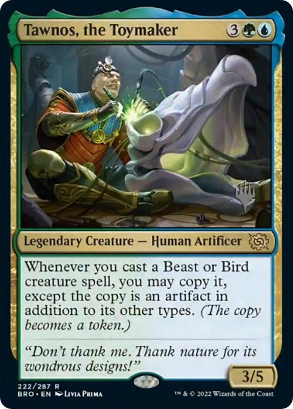 Tawnos, the Toymaker (Promo Pack) [The Brothers  War Promos] Sale