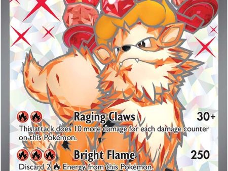 Arcanine ex (224 198) [Scarlet & Violet: Base Set] For Discount