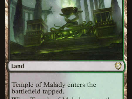 Temple of Malady [Phyrexia: All Will Be One Commander] Cheap