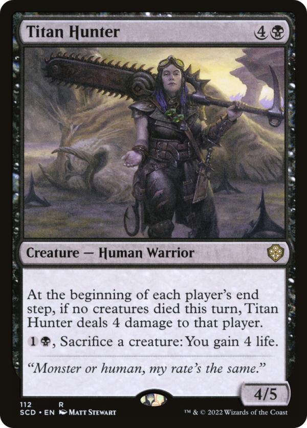 Titan Hunter [Starter Commander Decks] Online now