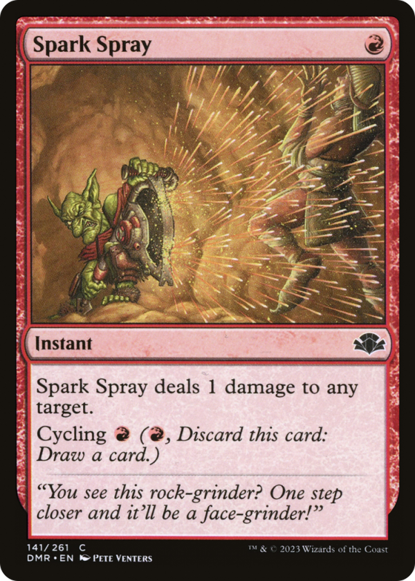 Spark Spray [Dominaria Remastered] Sale