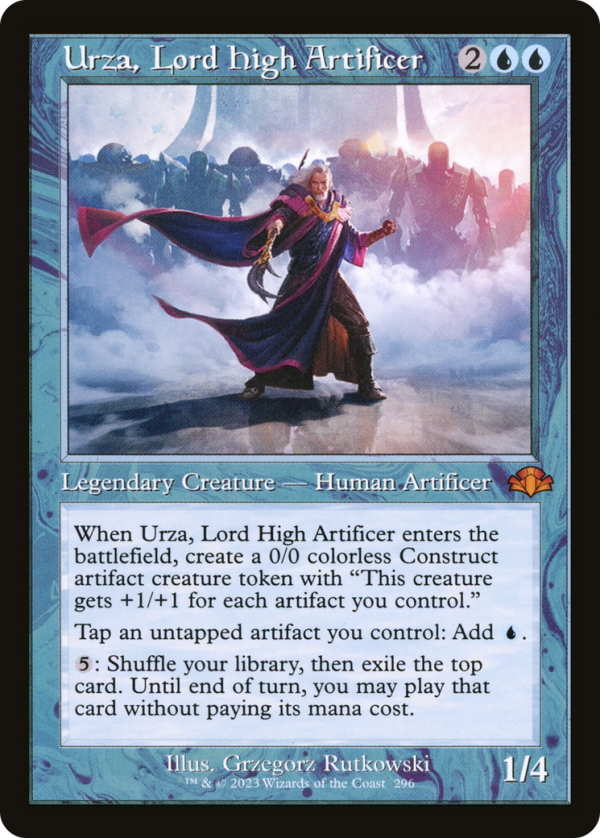 Urza, Lord High Artificer (Retro) [Dominaria Remastered] Supply