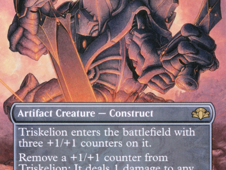 Triskelion (Borderless Alternate Art) [Dominaria Remastered] on Sale