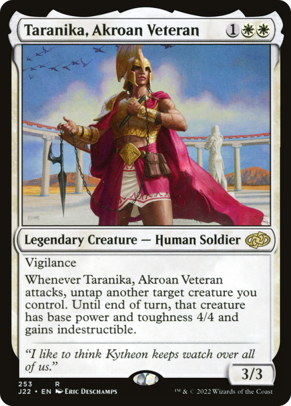 Taranika, Akroan Veteran [Jumpstart 2022] Discount