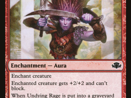 Undying Rage [Dominaria Remastered] Online Hot Sale