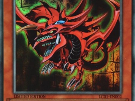 Slifer the Sky Dragon (25th Anniversary) [LC01-EN002] Ultra Rare Online