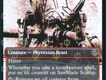 Sawblade Scamp (Showcase Ichor Step-and-Compleat Foil) [Phyrexia: All Will Be One] For Cheap