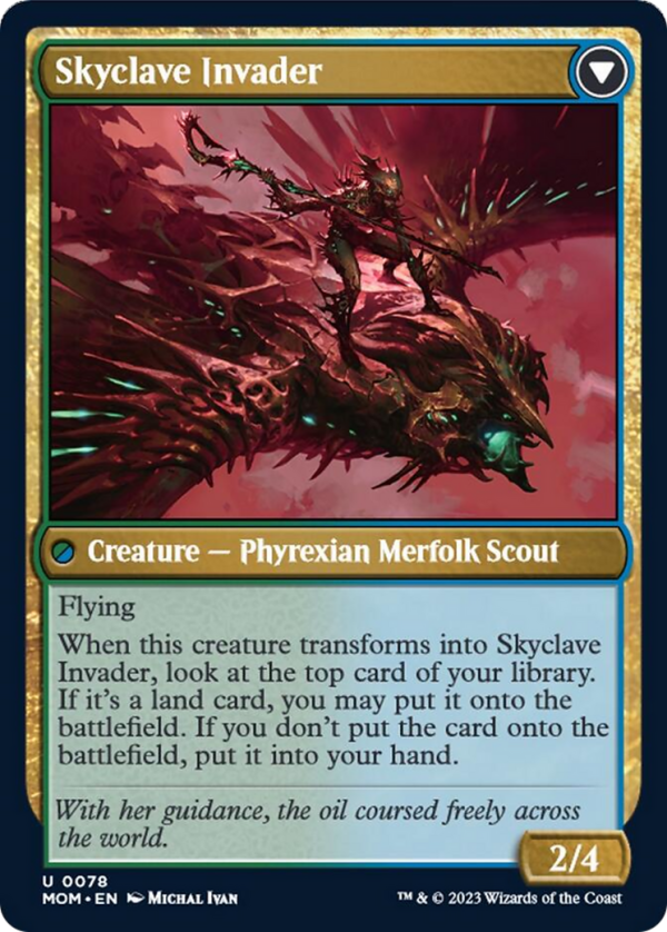 Skyclave Aerialist    Skyclave Invader [March of the Machine] Supply