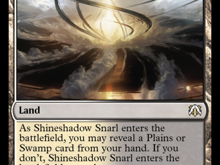 Shineshadow Snarl [March of the Machine Commander] For Cheap