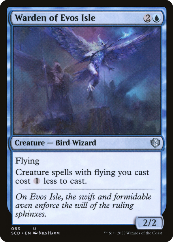 Warden of Evos Isle [Starter Commander Decks] For Cheap