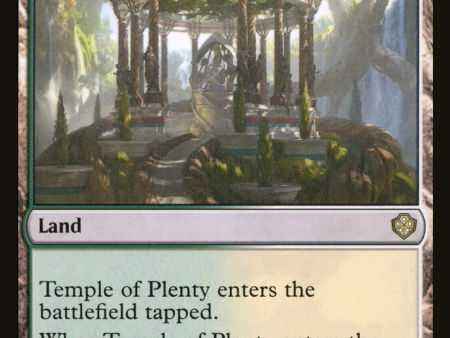 Temple of Plenty [Starter Commander Decks] Online