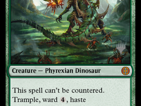 Tyrranax Rex (Promo Pack) [Phyrexia: All Will Be One Promos] Online Hot Sale