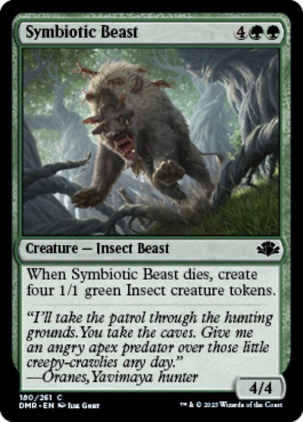 Symbiotic Beast [Dominaria Remastered] Discount