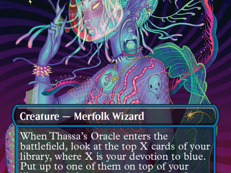 Thassa s Oracle (Borderless) [Secret Lair Drop Series] Online Sale