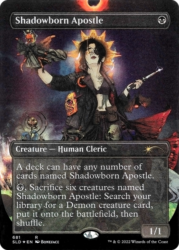 Shadowborn Apostle (681) (Borderless) [Secret Lair Drop Promos] Sale