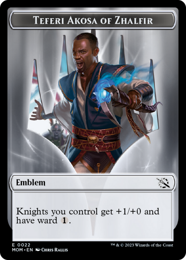 Teferi Akosa of Zhalfir Emblem [March of the Machine Tokens] Online Sale