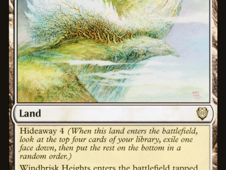 Windbrisk Heights [Phyrexia: All Will Be One Commander] Cheap