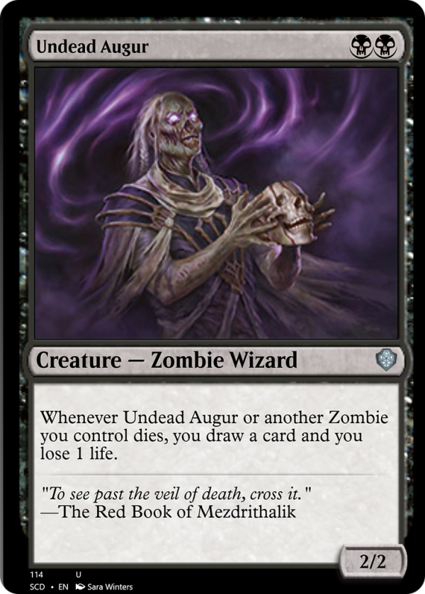 Undead Augur [Starter Commander Decks] Cheap