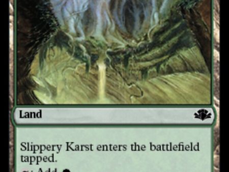 Slippery Karst [Dominaria Remastered] For Discount