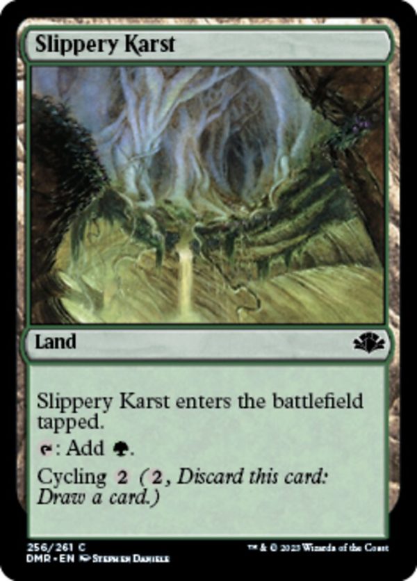 Slippery Karst [Dominaria Remastered] For Discount