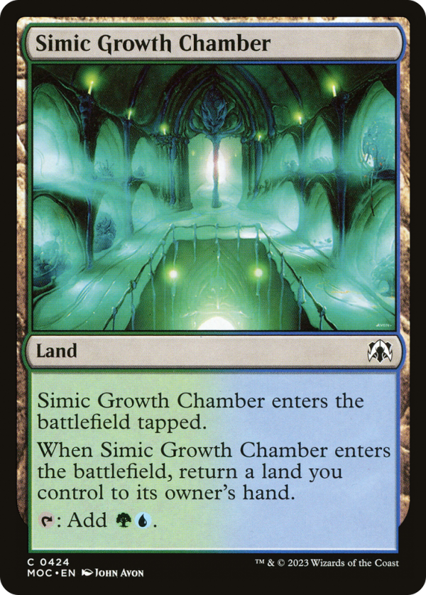 Simic Growth Chamber [March of the Machine Commander] Discount