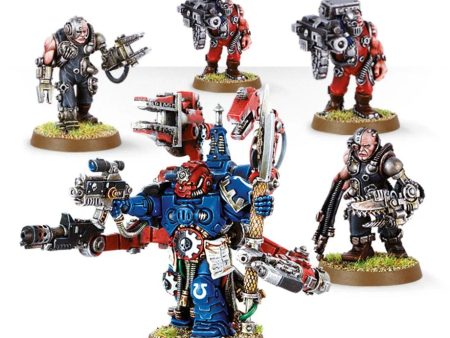 Space Marines: Techmarine with Servitors Online Sale