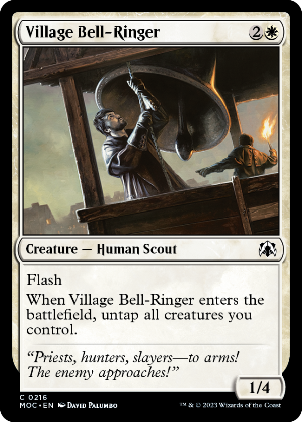 Village Bell-Ringer [March of the Machine Commander] Online Sale