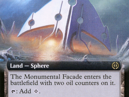 The Monumental Facade (Extended Art) [Phyrexia: All Will Be One] Hot on Sale