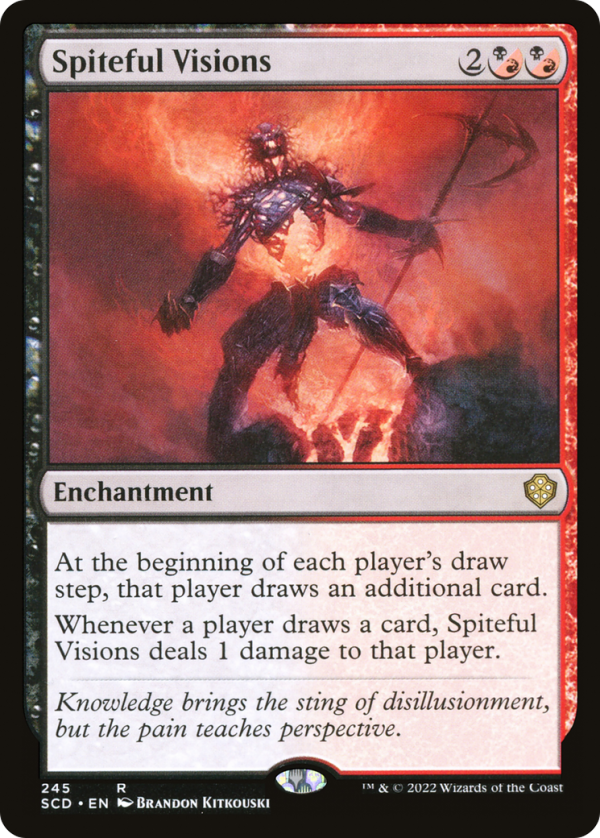 Spiteful Visions [Starter Commander Decks] Online now