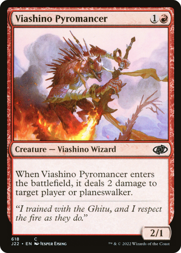 Viashino Pyromancer [Jumpstart 2022] Cheap