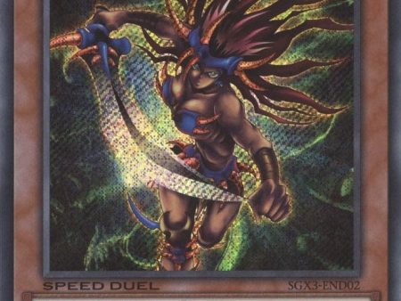 Amazoness Swords Woman [SGX3-END02] Secret Rare Online Hot Sale