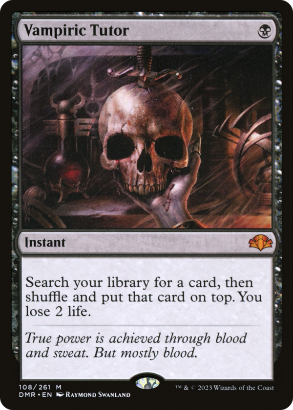 Vampiric Tutor [Dominaria Remastered] For Discount