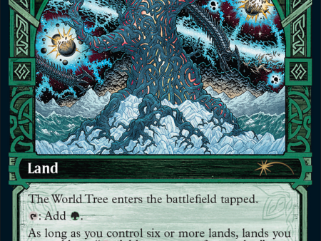 The World Tree (Halo Foil) [Secret Lair Drop Series] Sale