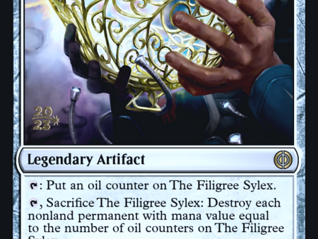 The Filigree Sylex [Phyrexia: All Will Be One Prerelease Promos] Cheap