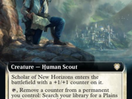 Scholar of New Horizons (Extended Art) [The Brothers  War Commander] For Sale